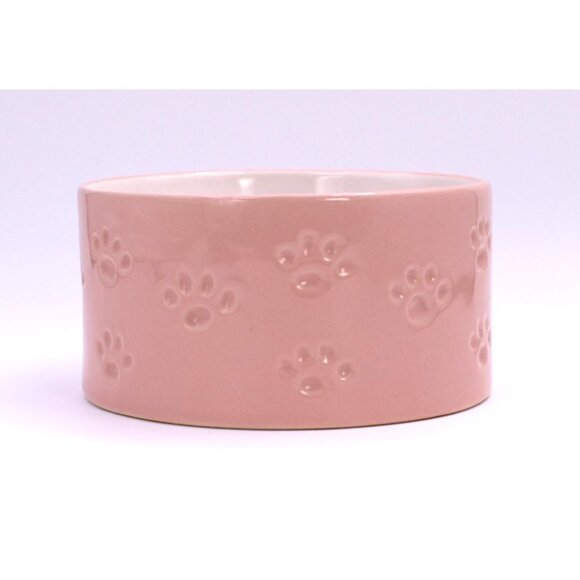 Rae Dunn X Peanuts "Chow Down" Snoopy And Woodstock Dog/Cat Food Bowl - Picture 4 of 5